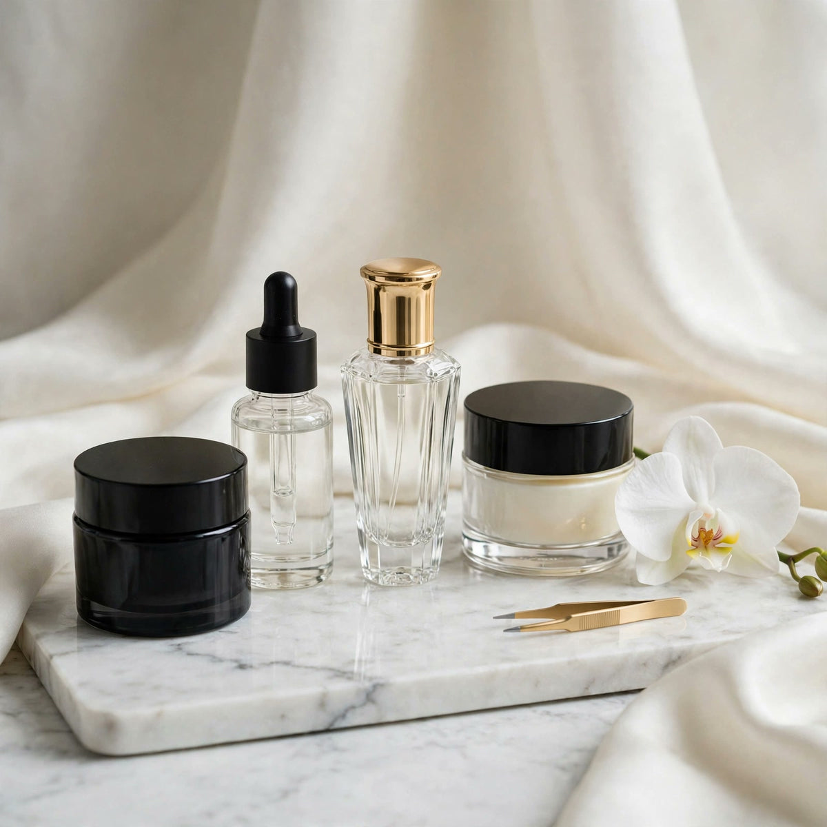 Beauty collection — classic luxury beauty essentials