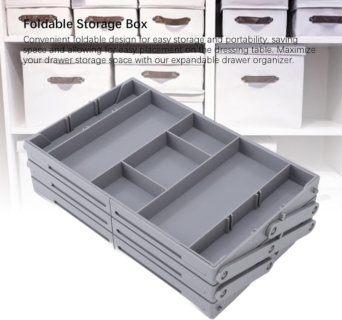 TidyTier – 3-Tier Drawer Organizer