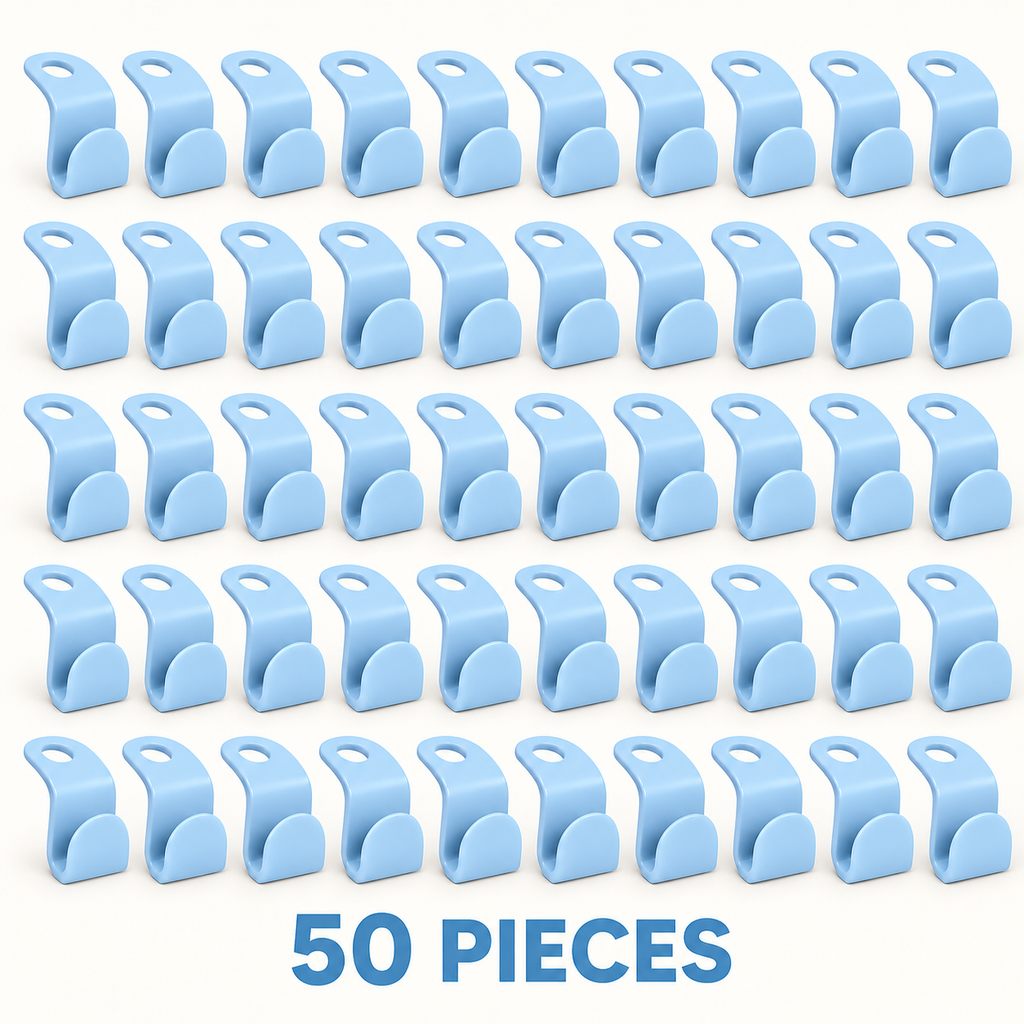 🔥Best Space Saving Hanger Hooks - 50pcs🔥