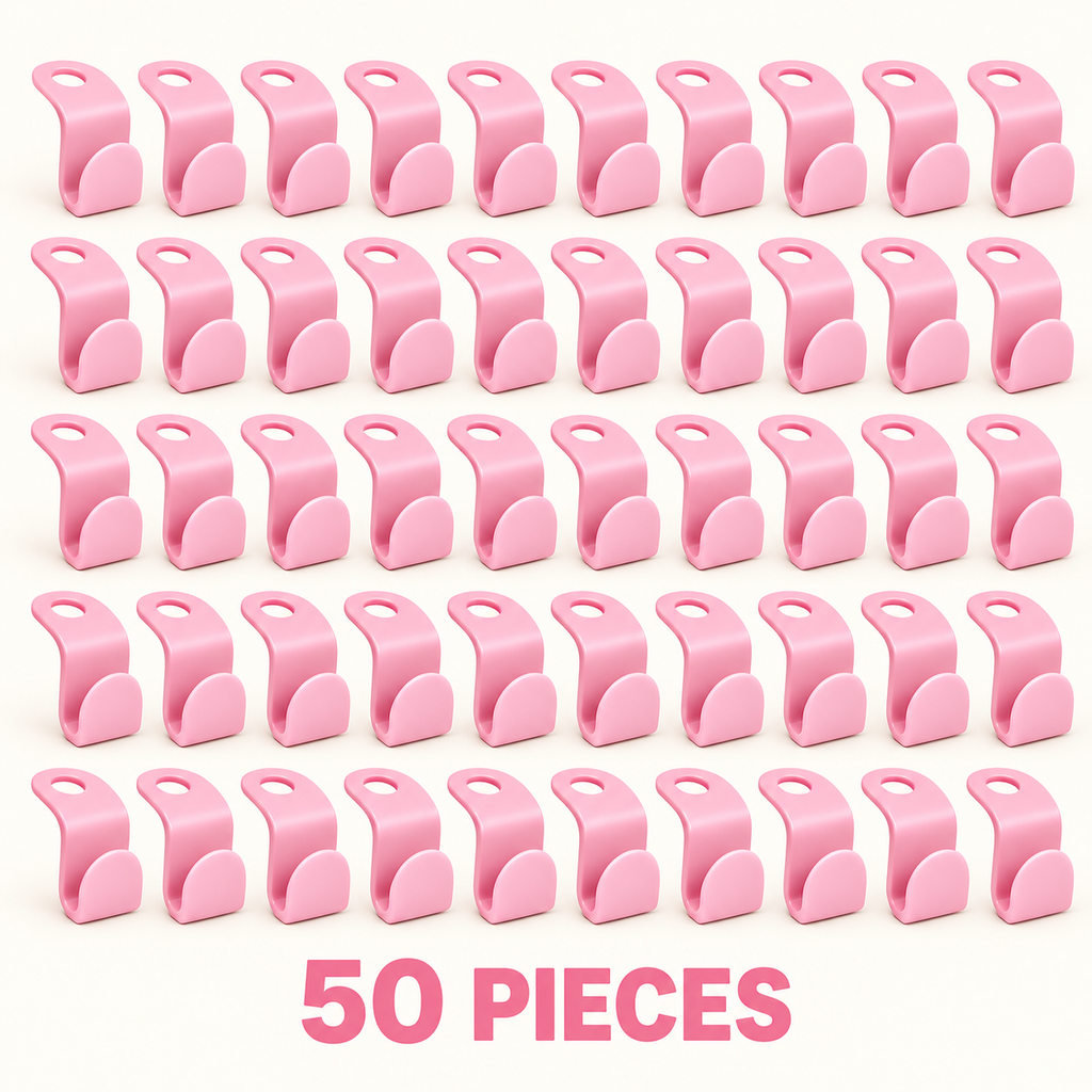 🔥Best Space Saving Hanger Hooks - 50pcs🔥