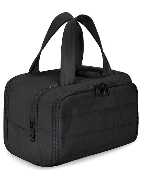 CloudPuff Wide-Open Travel Toiletry & Makeup Bag
