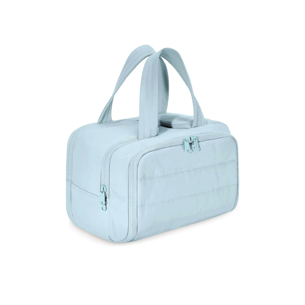 CloudPuff Wide-Open Travel Toiletry & Makeup Bag