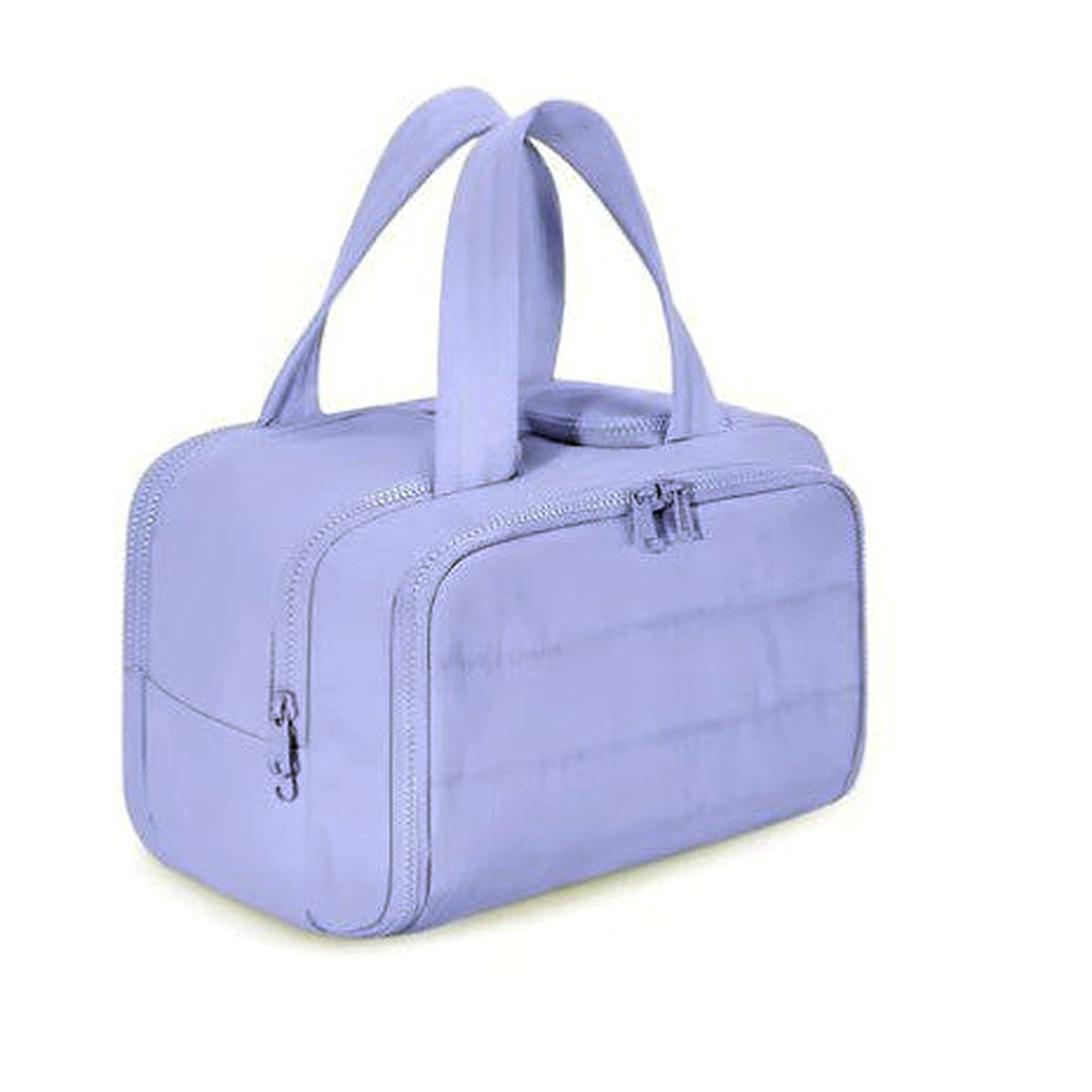 CloudPuff Wide-Open Travel Toiletry & Makeup Bag