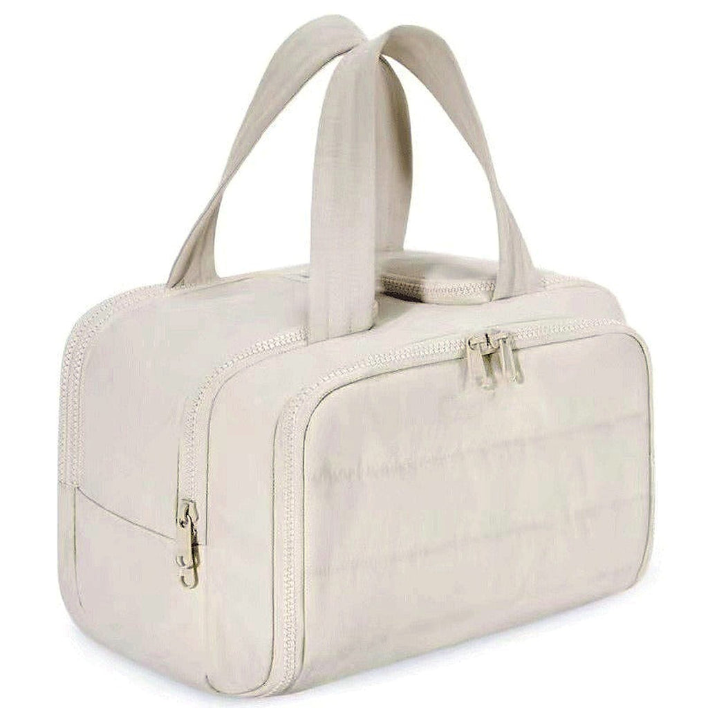 CloudPuff Wide-Open Travel Toiletry & Makeup Bag