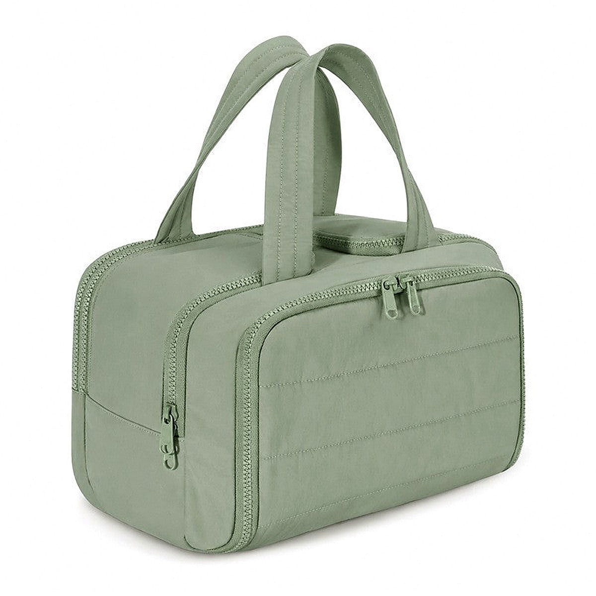 CloudPuff Wide-Open Travel Toiletry & Makeup Bag