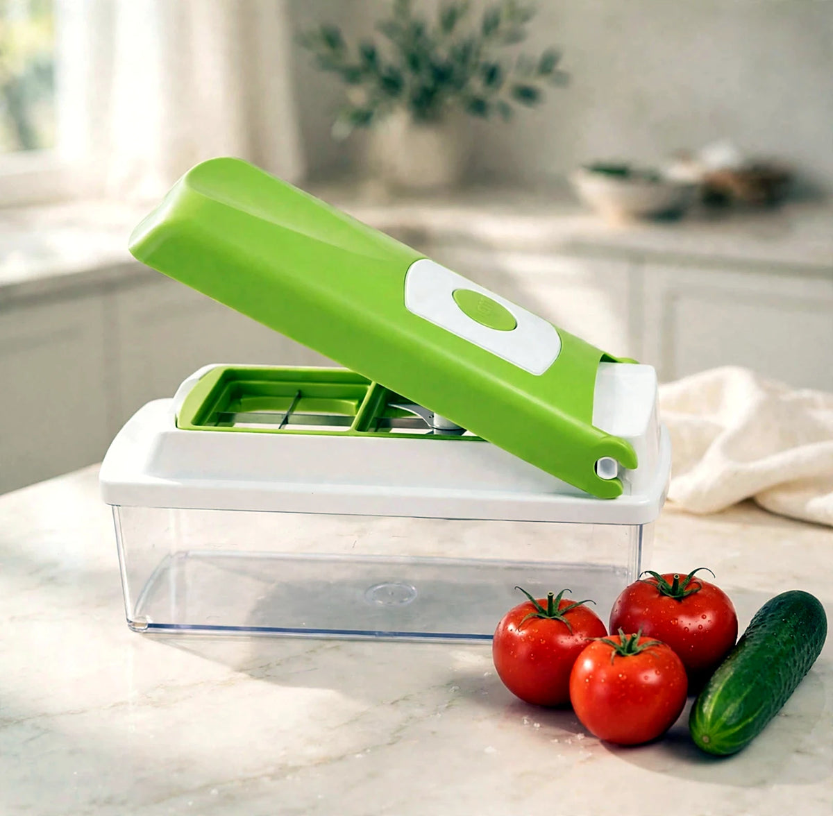 QuickChop on an ivory kitchen counter