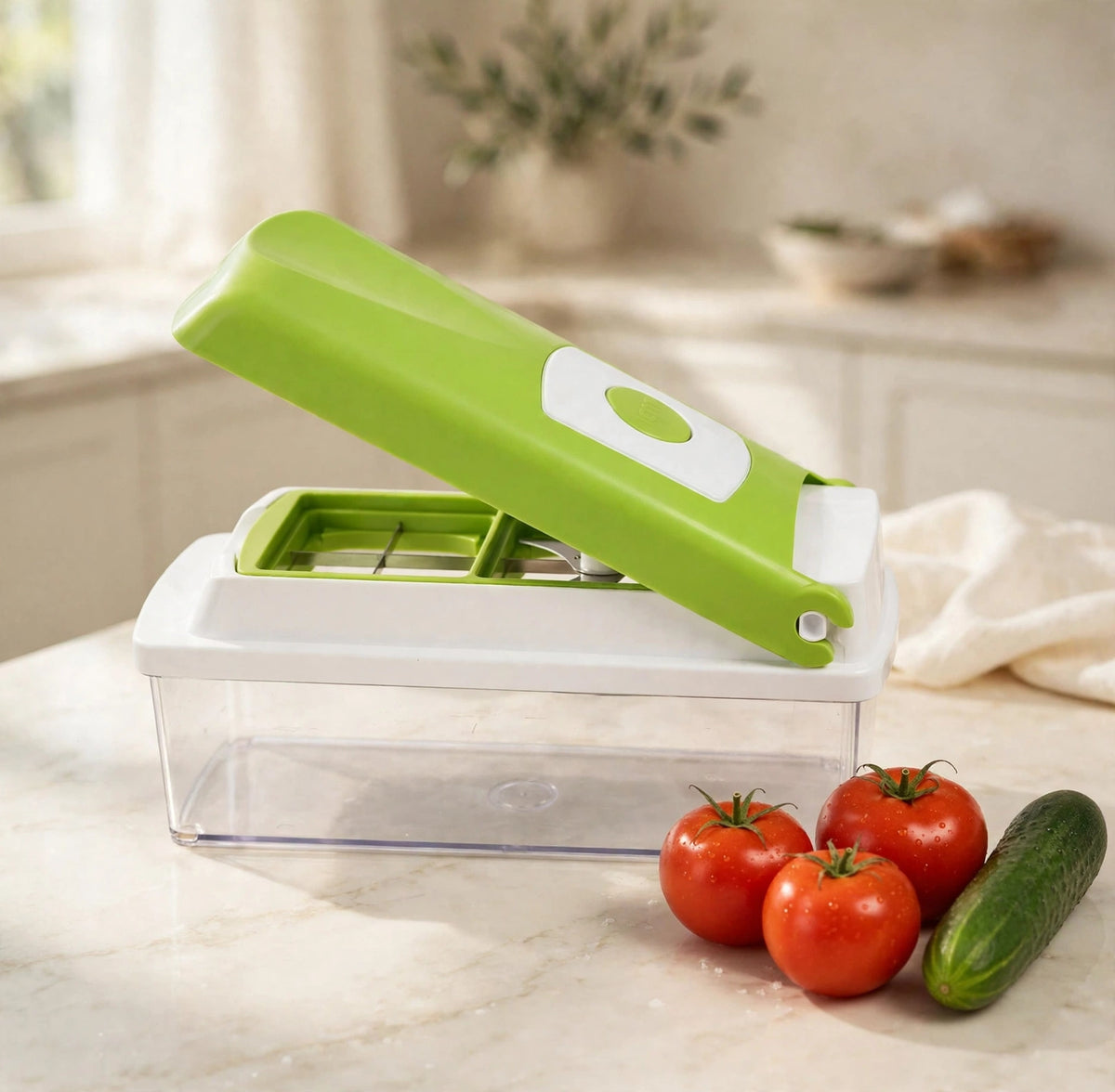 QuickChop on an ivory kitchen counter
